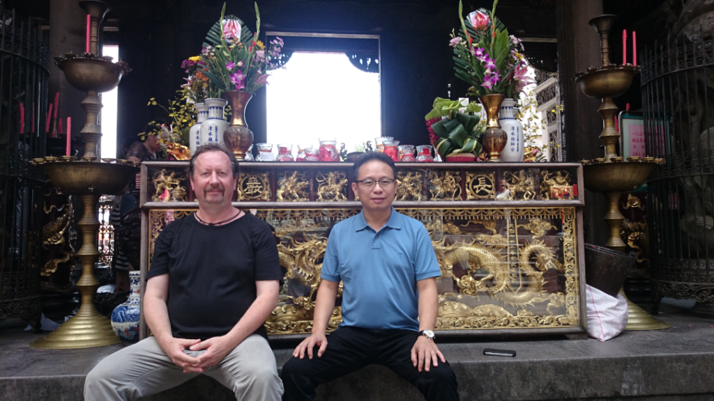 Meister Chen und ich